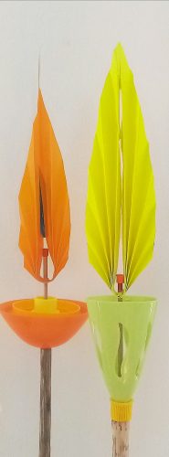 ROULE POUR TA FLAMME / PEINTURE ORIGAMI