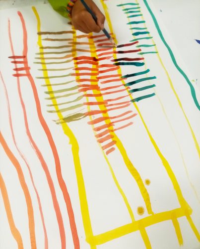 FLAMME OLYMPIQUE / ROULE POUR TA FLAMME / PEINTURE ORIGAMI