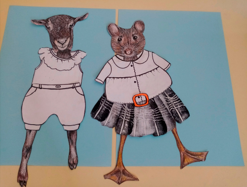 Chevreau/Musaraigne-Les motifs du patron