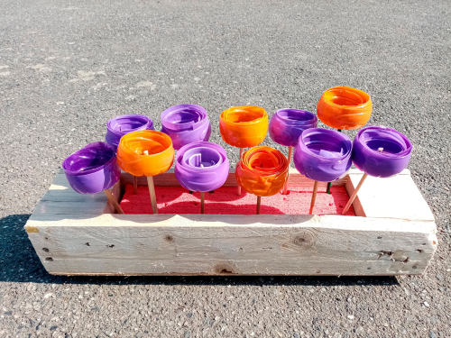 fleur-artificielle-palette-plastique-recyclage