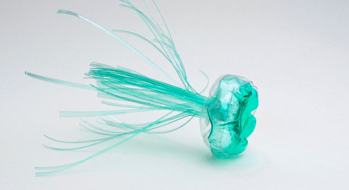 méduse-plastique-art