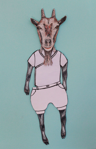 Chèvre- Les motifs du patron